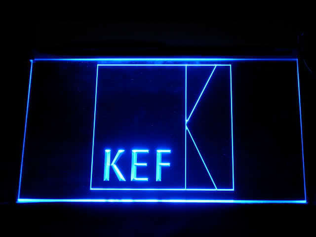 KEF LED Light Sign